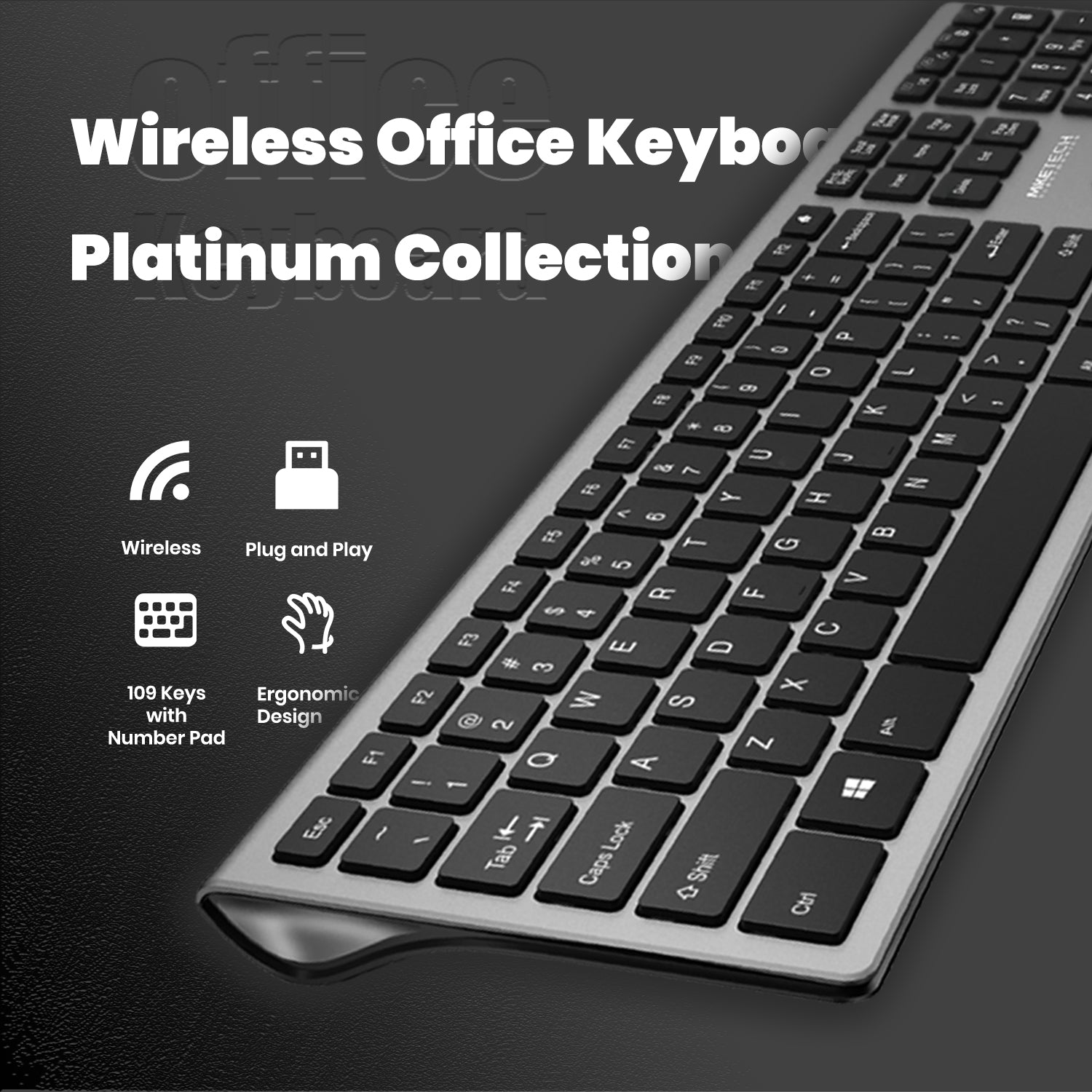 Wireless Keyboard and Mouse Combo (MKE 956 &411)