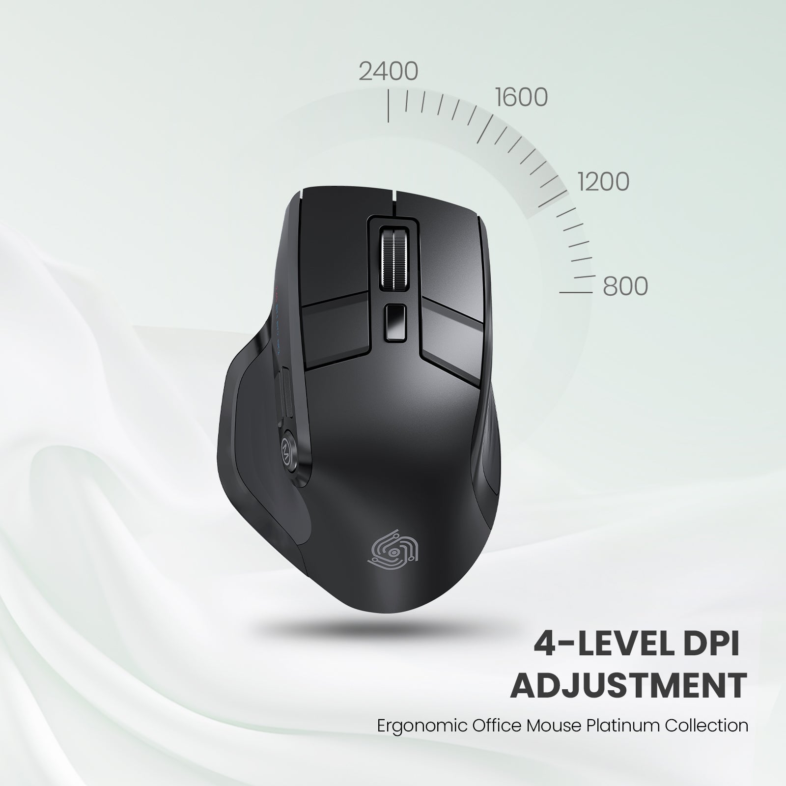 MKE 602 Ergonomic Silent Wireless Mouse