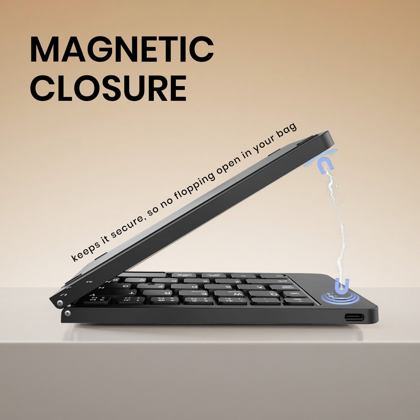 MKE 983 Foldable Wireless Keyboard