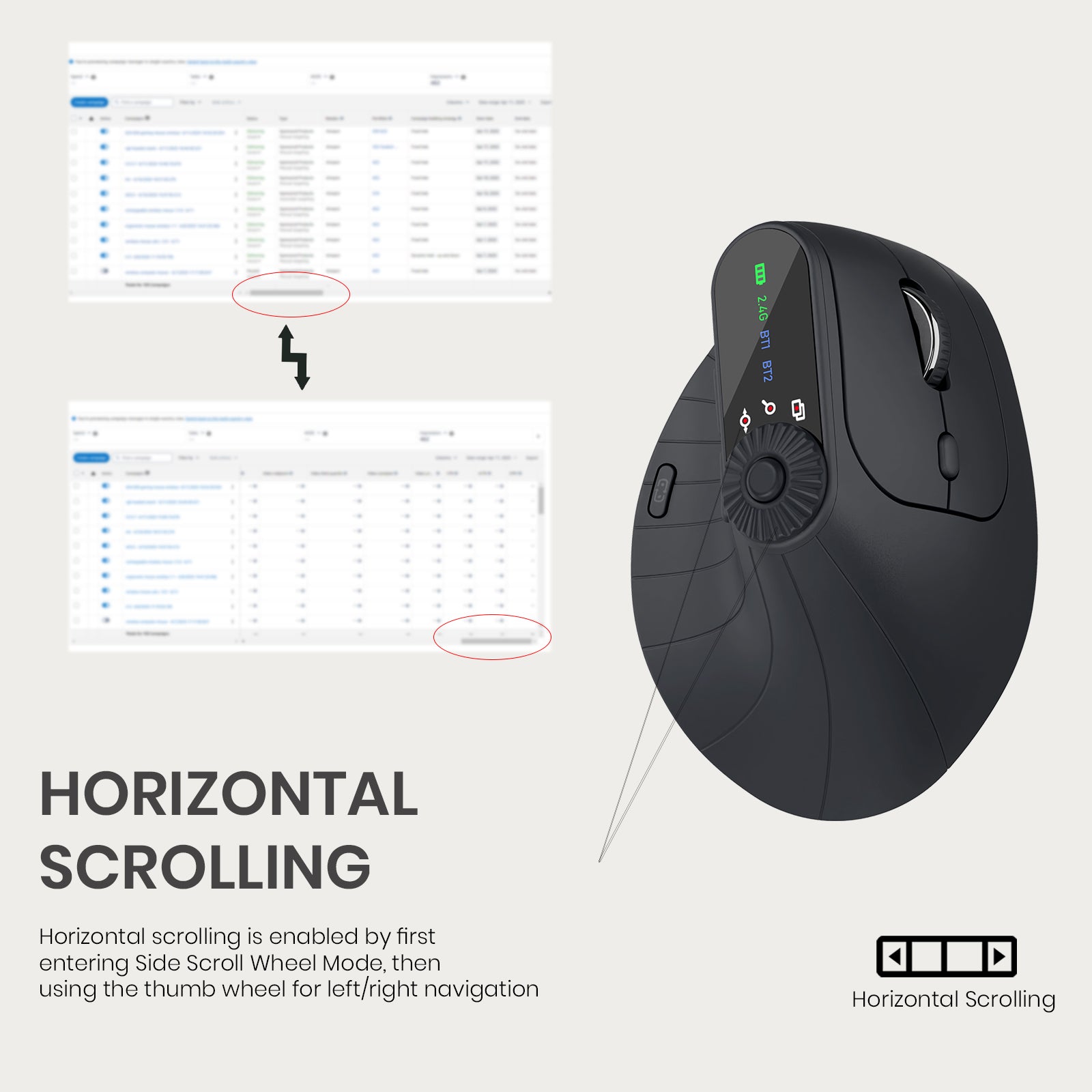 MKE 604 Vertical Ergonomic Mouse
